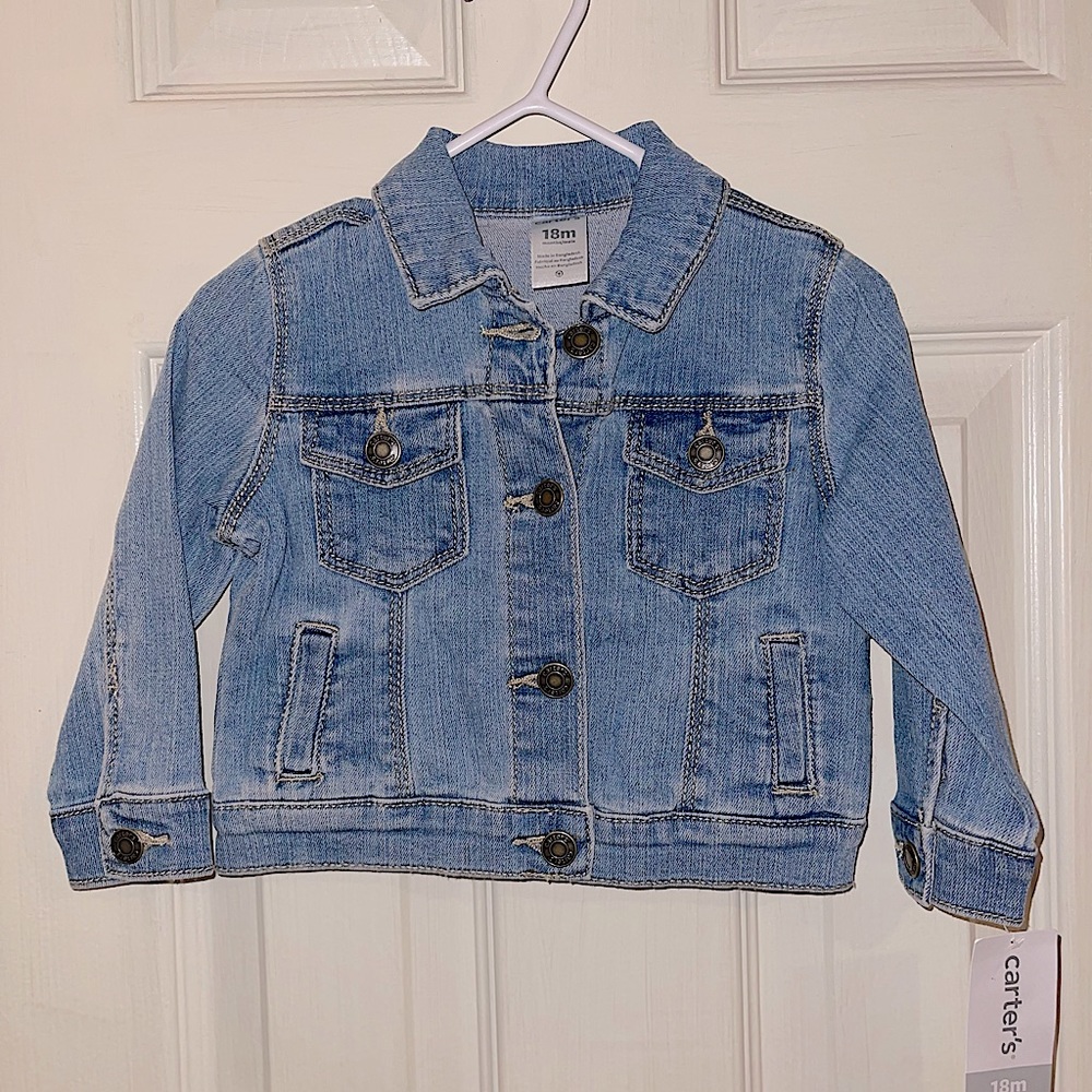 Toddler Jean Jacket (Carter’s 18 months) NWT